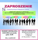Zaproszenie dla rodziców dzieci autystycznych